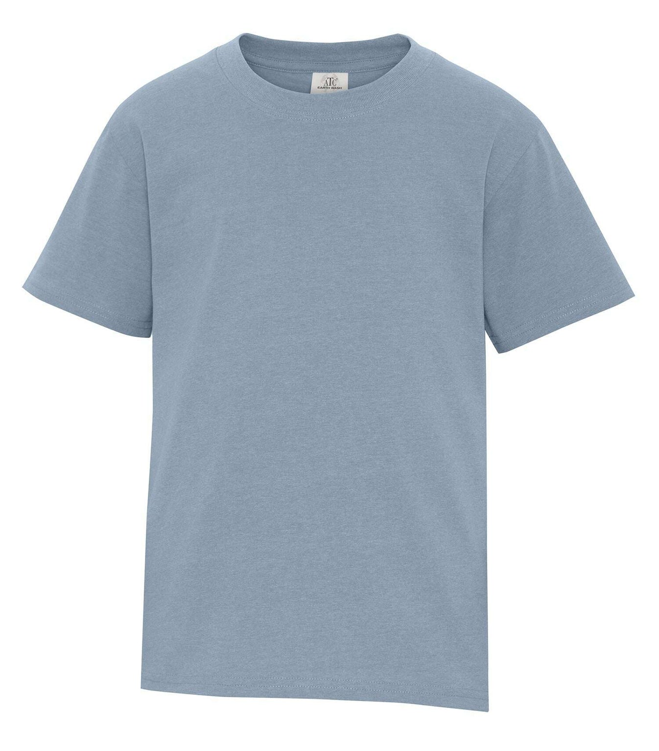 Atc Earth Wash Everyday Youth Tee ATC6040Y - Stone Blue / S - T-Shirts & Activewear