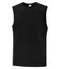 Atc Everyday Collection Cotton Sleeveless Tee ATC1002 - Black / S - T-Shirts & Activewear