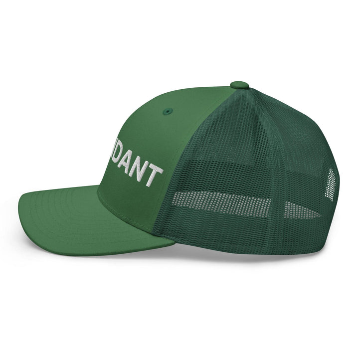 Attendant Work Block Embroidered Mesh Trucker Hat