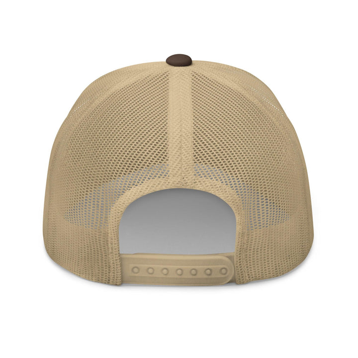 Attendant Work Block Embroidered Mesh Trucker Hat