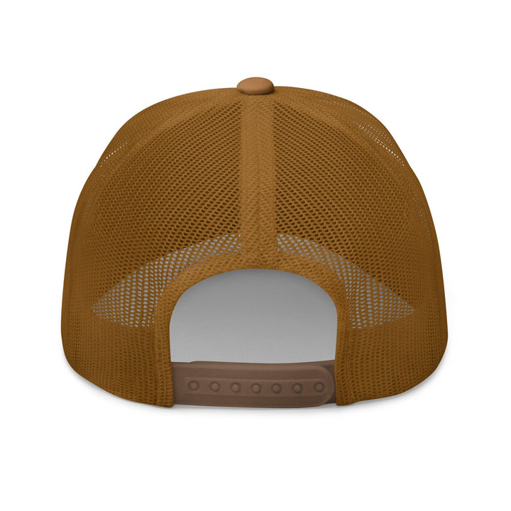 Attendant Work Block Embroidered Mesh Trucker Hat