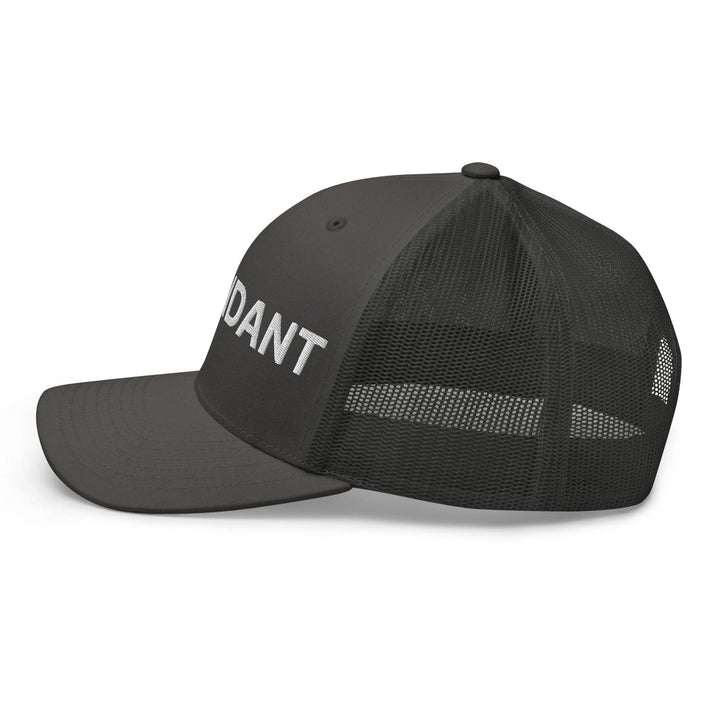 Attendant Work Block Embroidered Mesh Trucker Hat