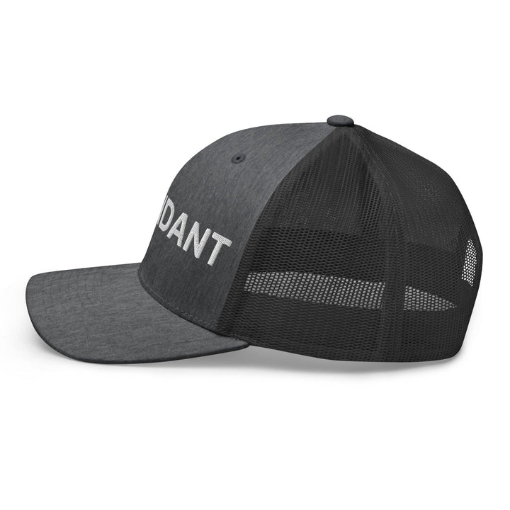Attendant Work Block Embroidered Mesh Trucker Hat