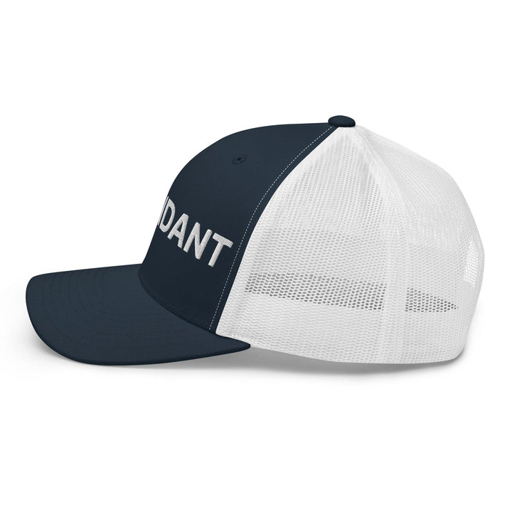 Attendant Work Block Embroidered Mesh Trucker Hat