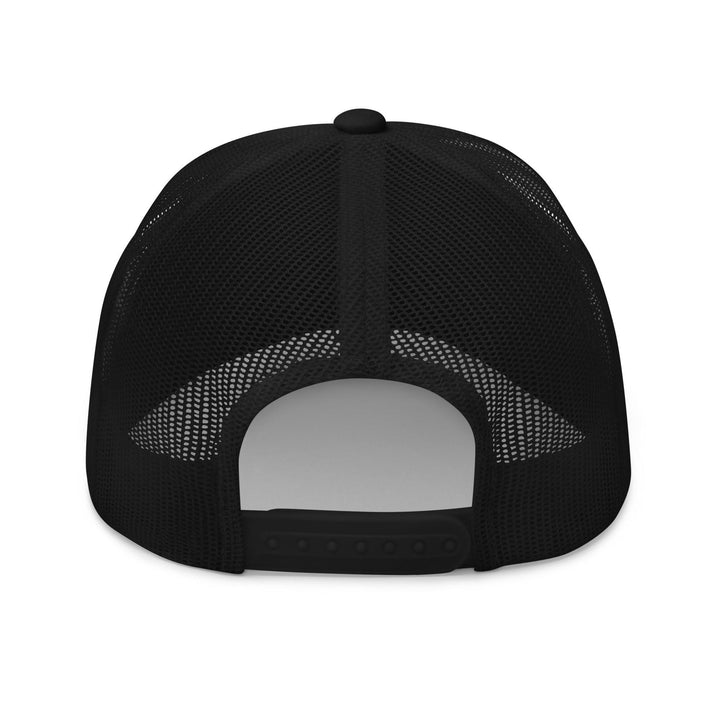 Attendant Work Block Embroidered Mesh Trucker Hat
