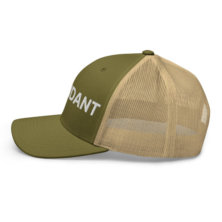 Attendant Work Block Embroidered Mesh Trucker Hat