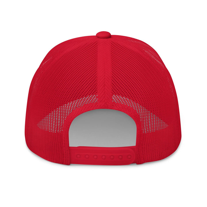 Attendant Work Block Embroidered Mesh Trucker Hat