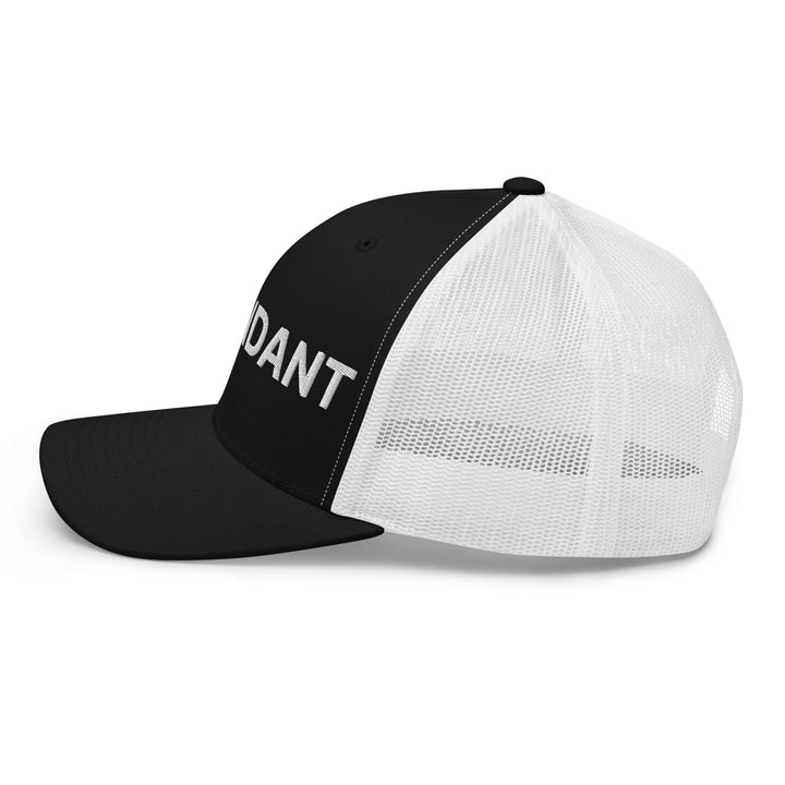 Attendant Work Block Embroidered Mesh Trucker Hat