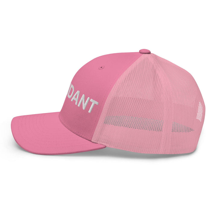 Attendant Work Block Embroidered Mesh Trucker Hat