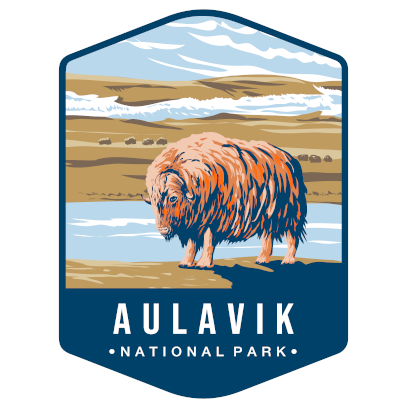 Aulavik National Park Sticker Large - sticker