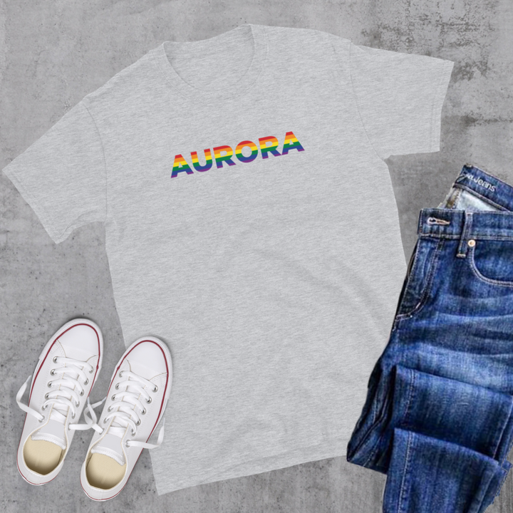 Aurora Pride Tee - Sport Grey / S