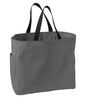 Durable 18 L Everyday Essential Reusable Tote Bag with Side Pocket - Dark Grey