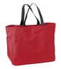 Durable 18 L Everyday Essential Reusable Tote Bag with Side Pocket - Red