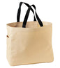 Durable 18 L Everyday Essential Reusable Tote Bag with Side Pocket - Stone