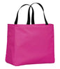 Durable 18 L Everyday Essential Reusable Tote Bag with Side Pocket - Pink