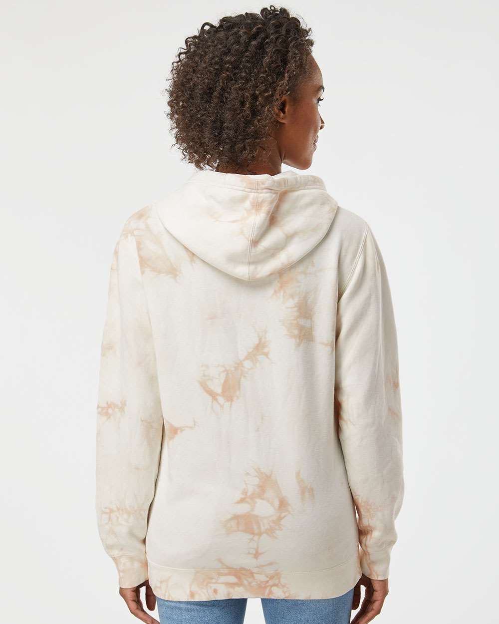 Independent Trading Co. Midweight Tie-Dyed Hooded Sweatshirt PRM4500TD