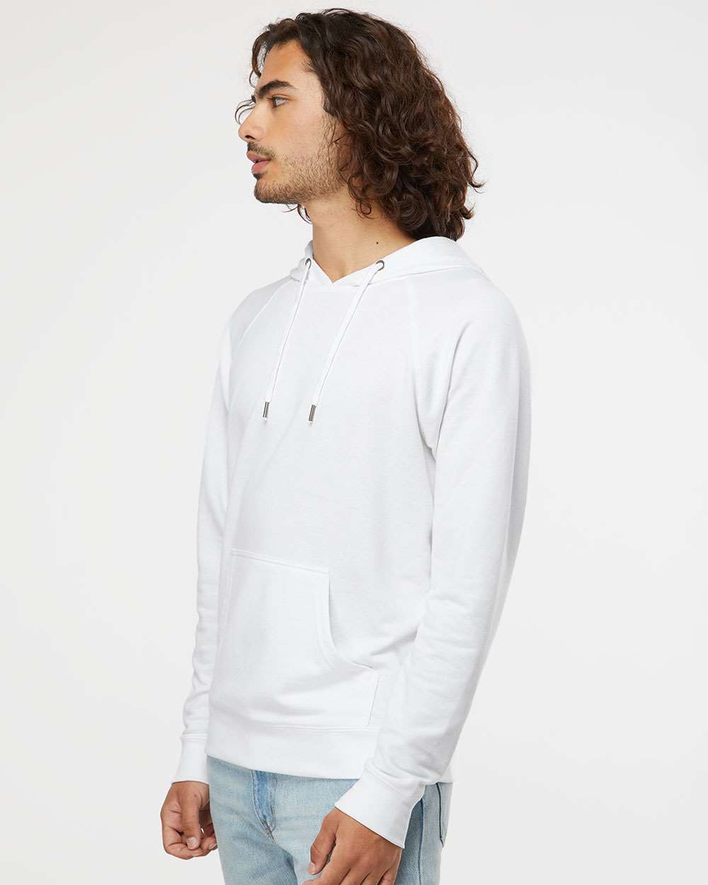 Independent Trading Co. Icon Lightweight Loopback Terry Hooded Sweatshirt SS1000