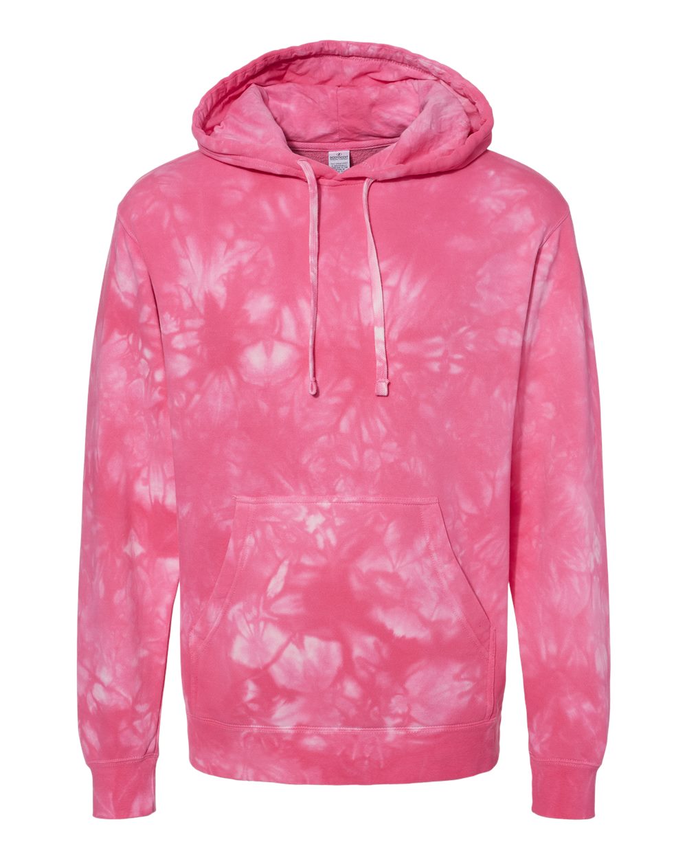 Independent Trading Co. Midweight Tie-Dyed Hooded Sweatshirt PRM4500TD