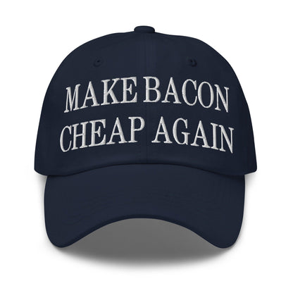 Bacon it again hat: toronto custom apparel souvenir baih01 - Navy