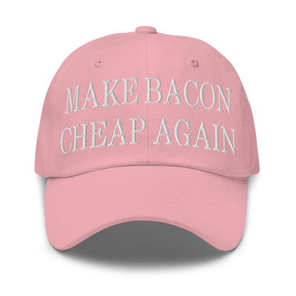 Bacon it again hat: toronto custom apparel souvenir baih01 - Pink