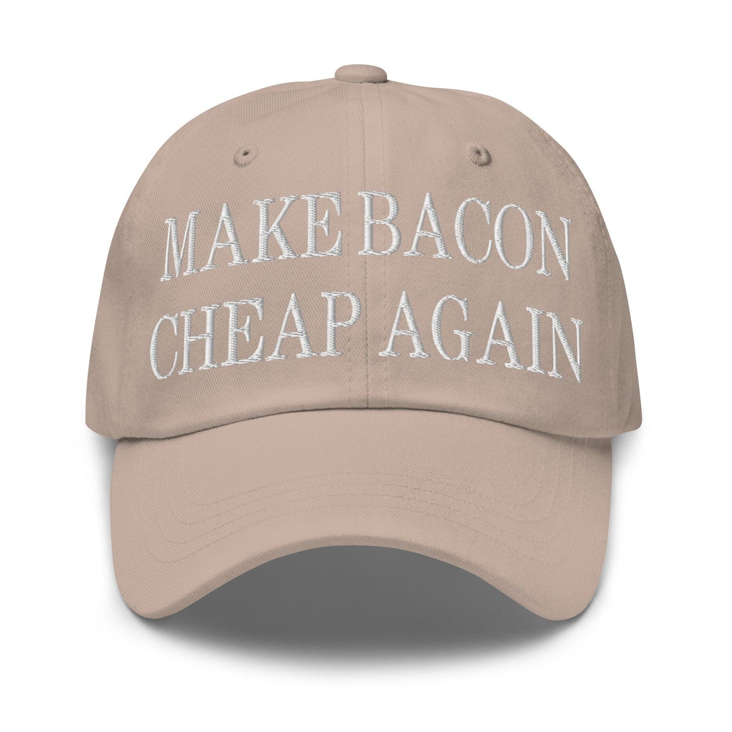 Bacon it again hat: toronto custom apparel souvenir baih01 - Stone