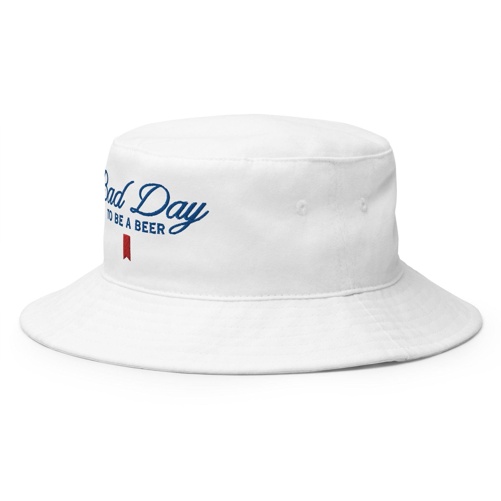 Bad Day to be a Beer Embroidered Bucket Hat