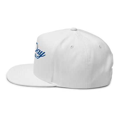 Bad Day to be a Beer Embroidered Flat Bill Brim 5 Panel Snapback Hat