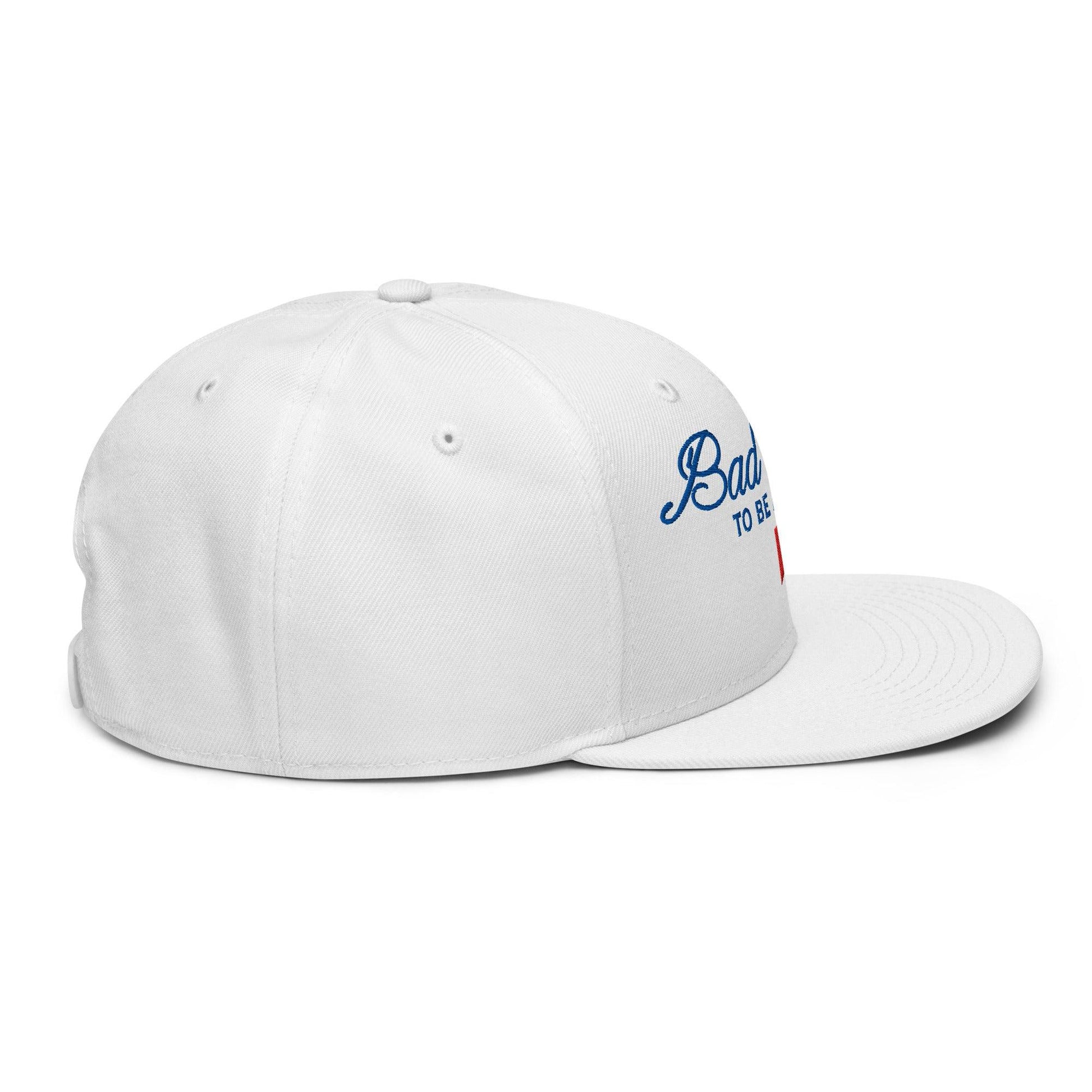 Bad Day to be a Beer Embroidered Flat Bill Brim Snapback Hat
