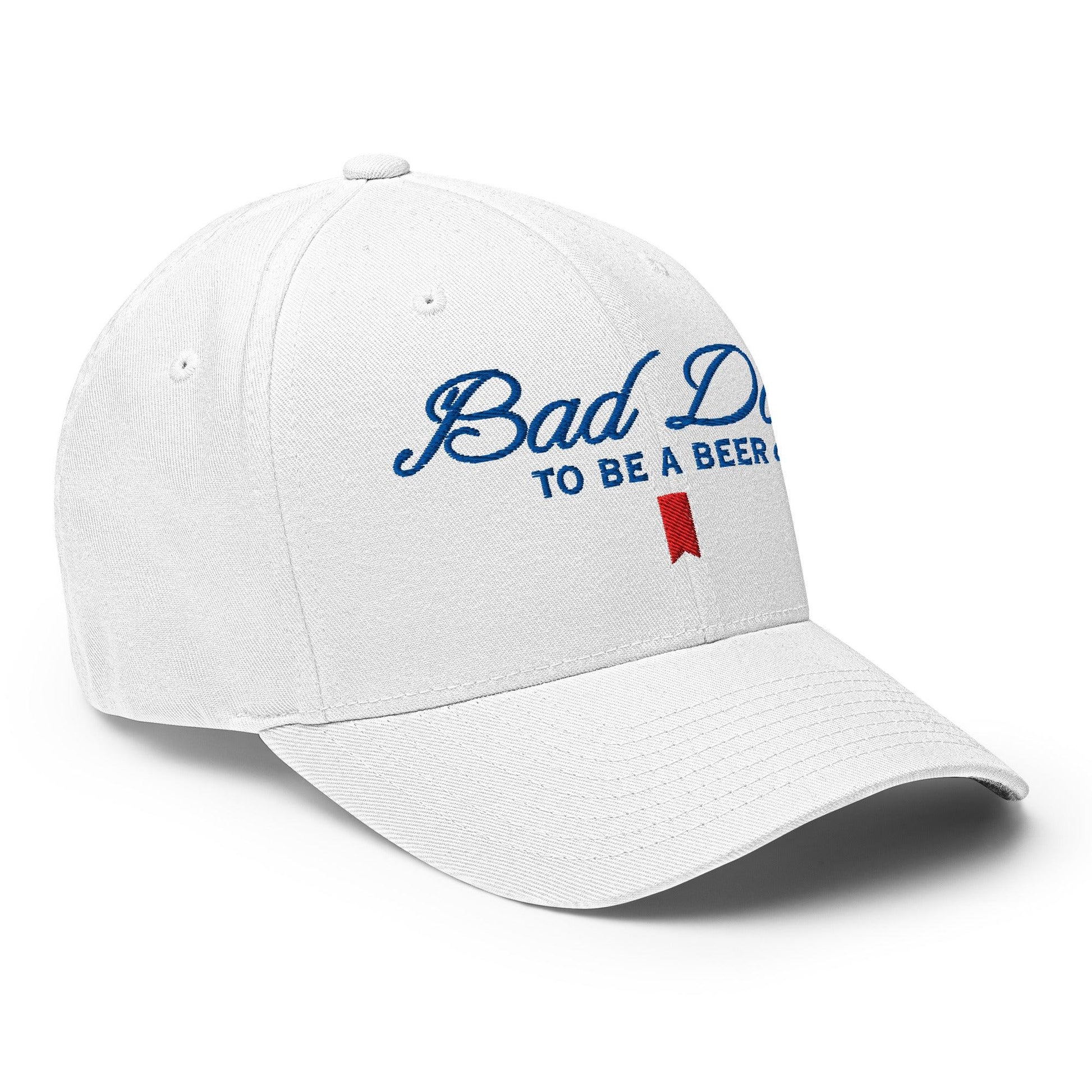 Bad Day to be a Beer Embroidered Stretch Fit Baseball Hat
