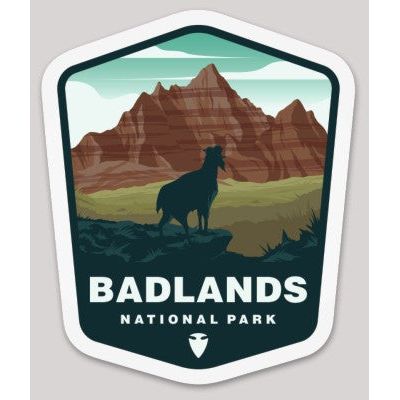 Badlands National Park Die Cut Sticker - sticker