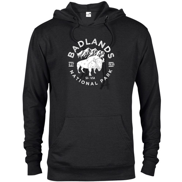 Badlands National Park Hoodie - Black / S - hoodie