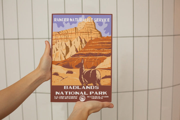 Badlands National Park Poster - poster