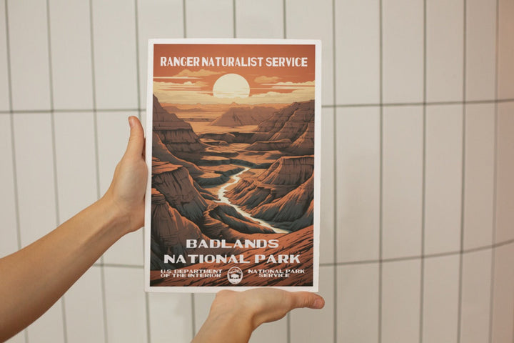 Badlands National Park Poster - poster