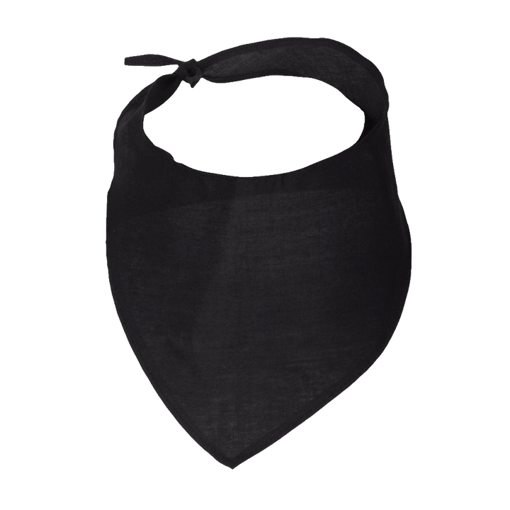 Bandanna 6 pack - black / regular - Embroider Buddy®