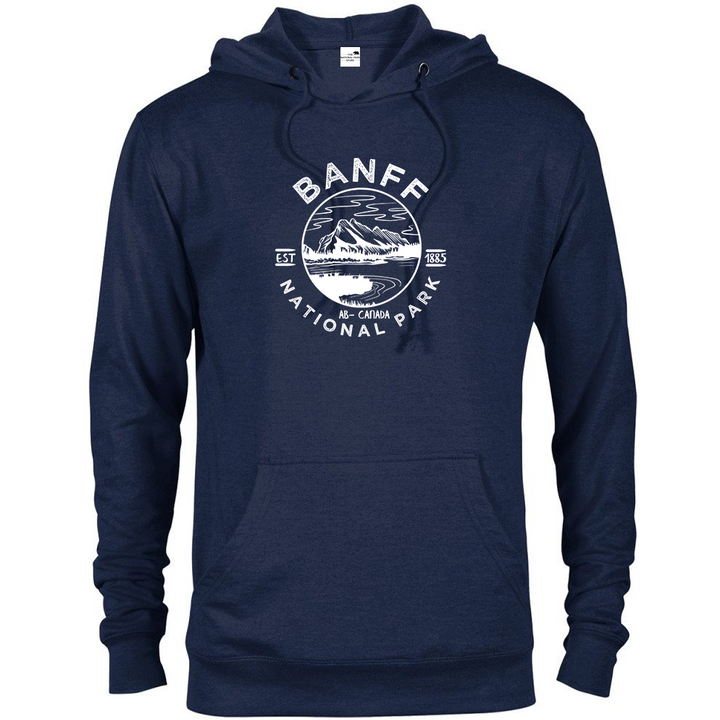 Banff National Park Hoodie - S / Navy - hoodie