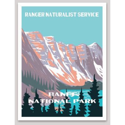 Banff National Park Sticker Large - sticker