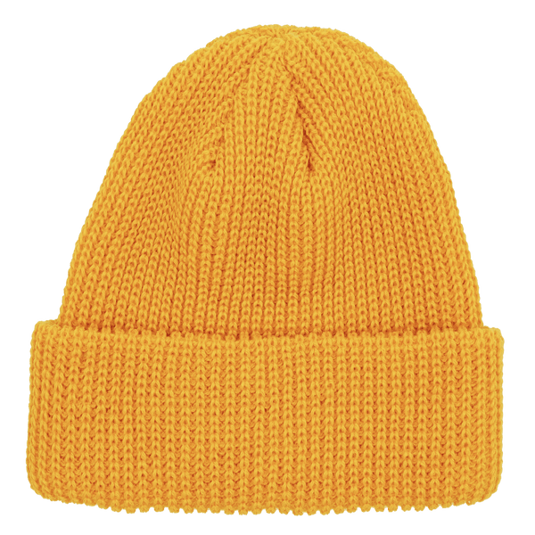 Beanies: custom apparel for toronto cool. Screen printing available. Ba2024 - Mustard / One Size - BEANIES