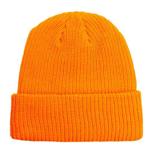 Beanies: elevate your style with custom apparel toronto. Bean24 - Safety Orange / One Size - BEANIES