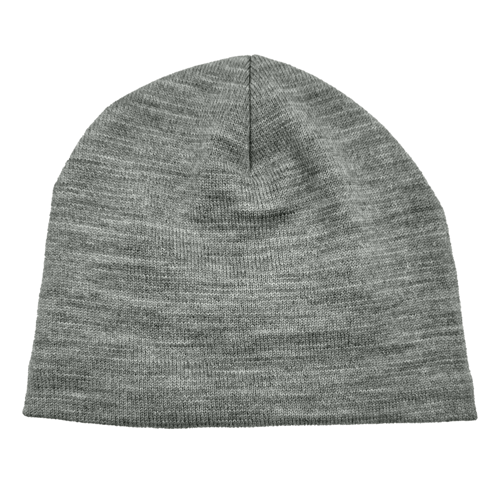 Beanies: custom apparel heat! Screen printing toronto ready! Bean01 - Grey Heather / One Size - BEANIES