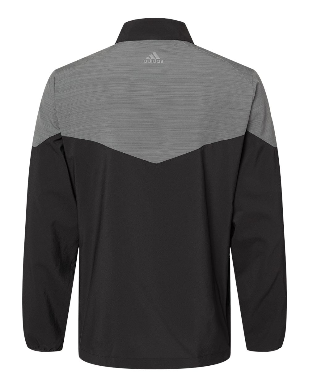 Adidas Heather Chevron Quarter-Zip Windshirt A546