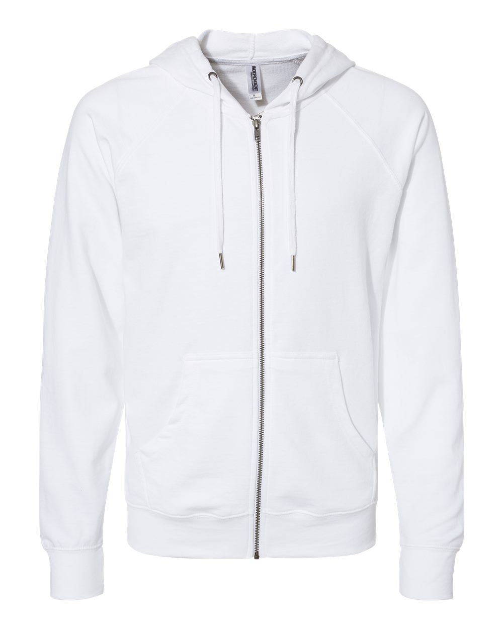 Independent Trading Co. Icon Lightweight Loopback Terry Full-Zip Hooded Sweatshirt SS1000Z