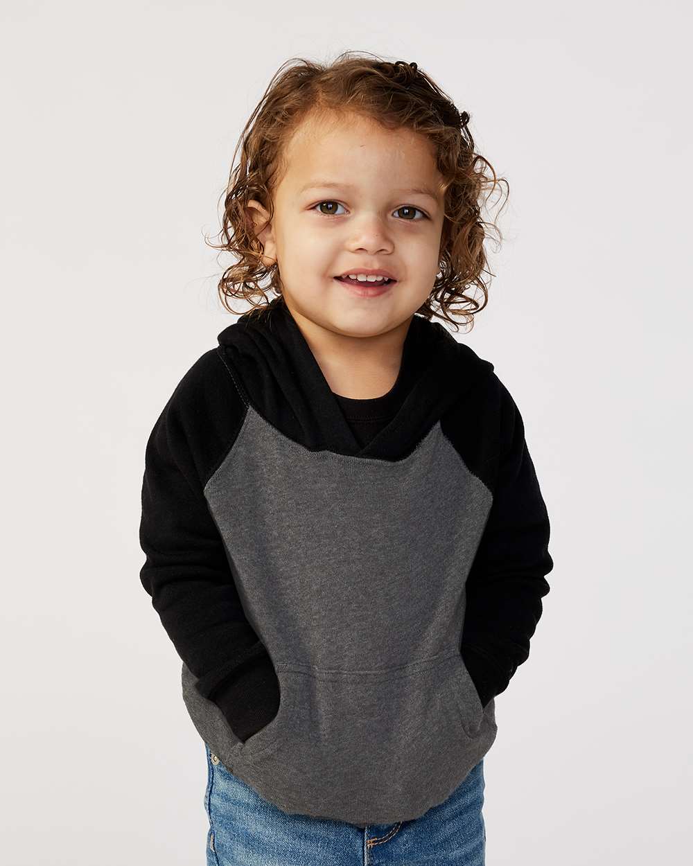 Independent Trading Co. Toddler Special Blend Hooded Raglan Sweatshirt PRM10TSB