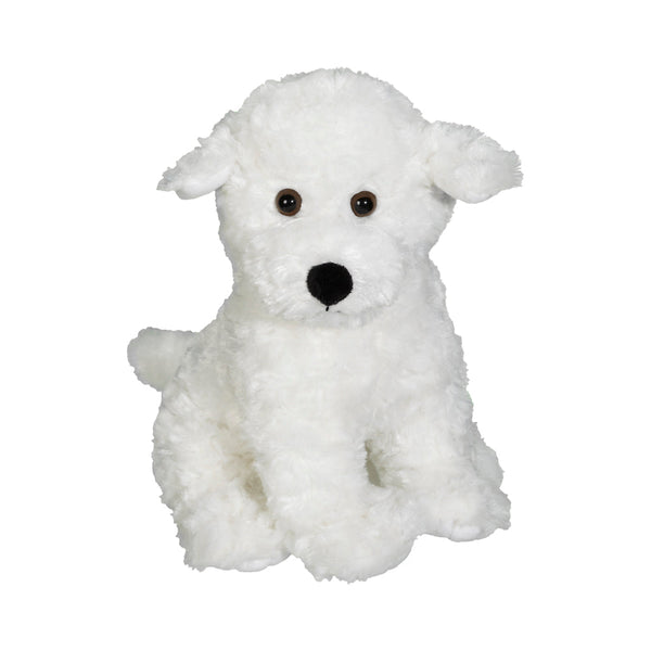 Bichon Frise Mini Plush - white - Embroider Buddy®