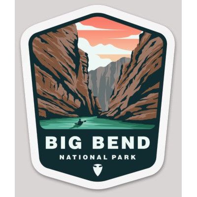 Big Bend National Park Die Cut Sticker - sticker