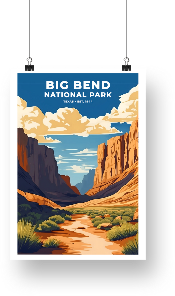 Big Bend National Park Poster - poster