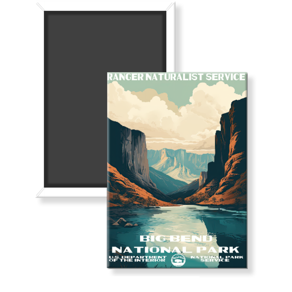 Big Bend National Park WPA Magnet - magnet