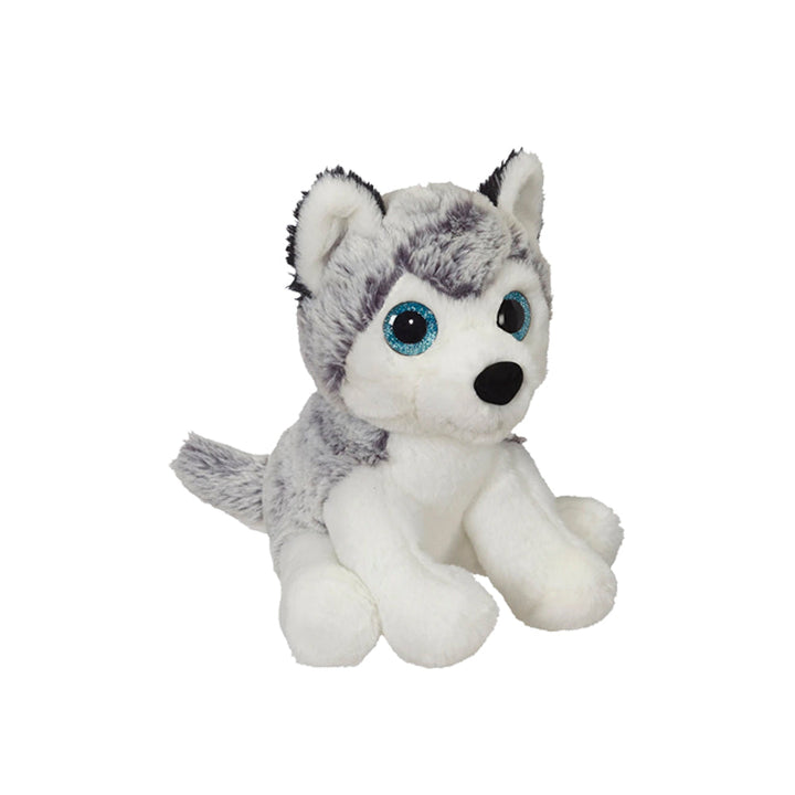 Big Eyes Husky Mini Plush - grey - Embroider Buddy®