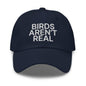 Birds Aren’t Real Embroidered Dad Hat - Navy