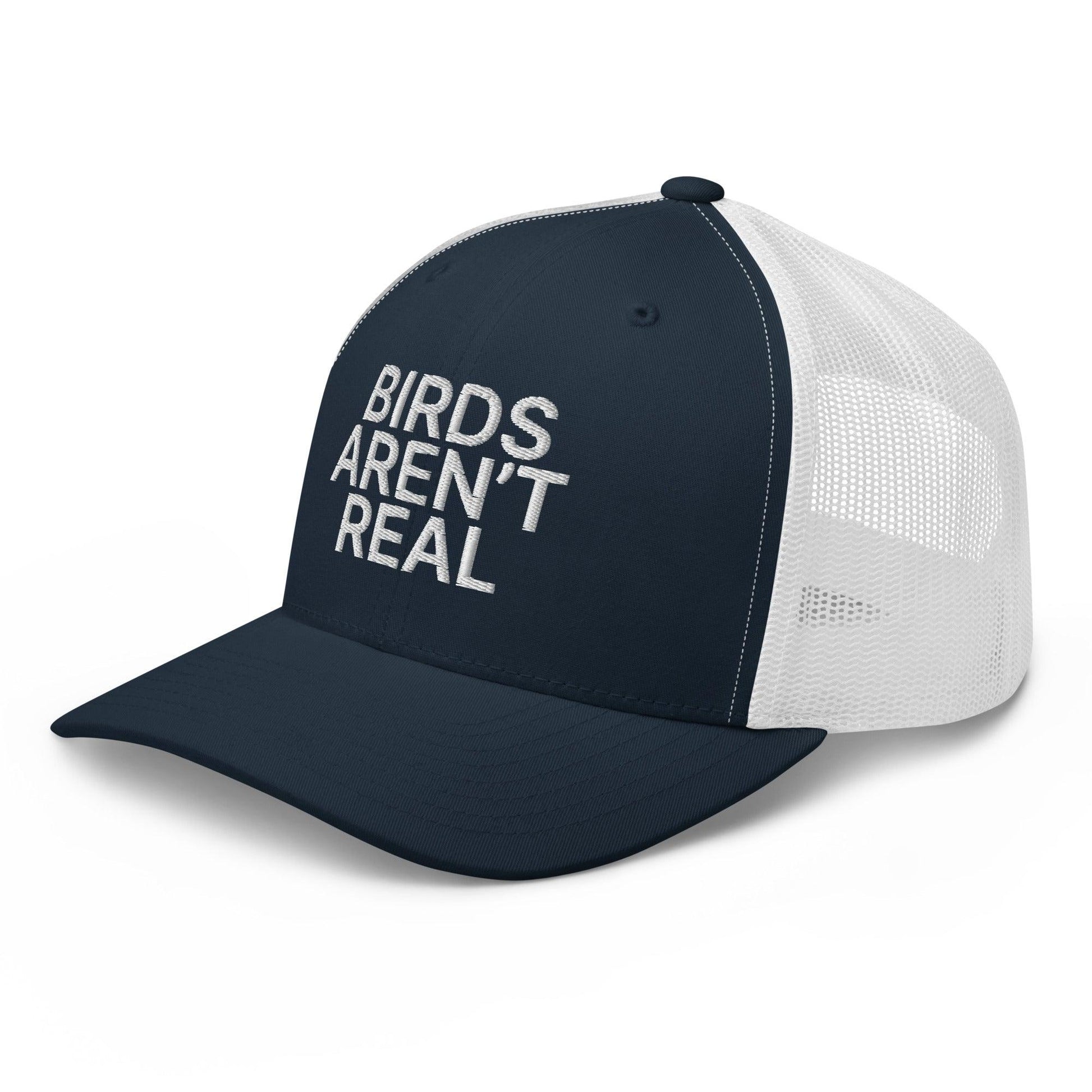Birds Aren’t Real Embroidered Mesh Trucker Hat