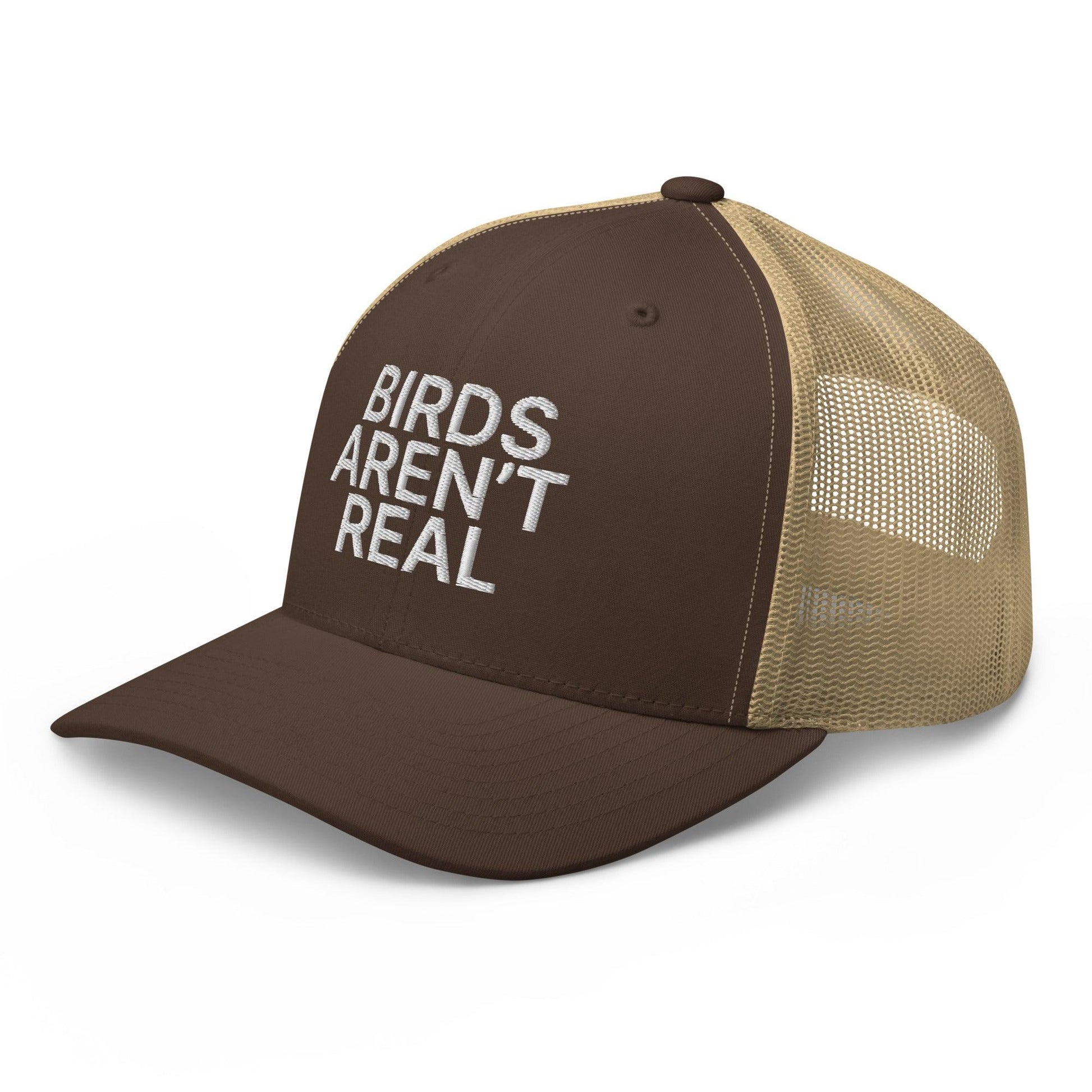 Birds Aren’t Real Embroidered Mesh Trucker Hat